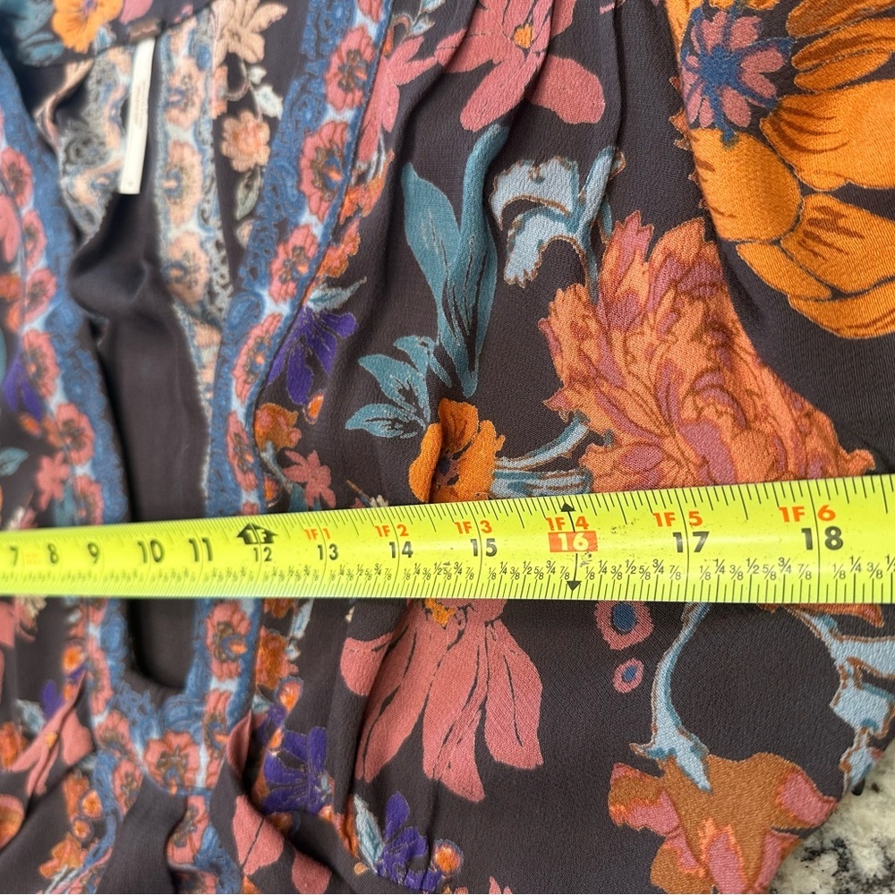 Free People Multicolor Floral Long Sleeve Dress - Picture 5 of 10